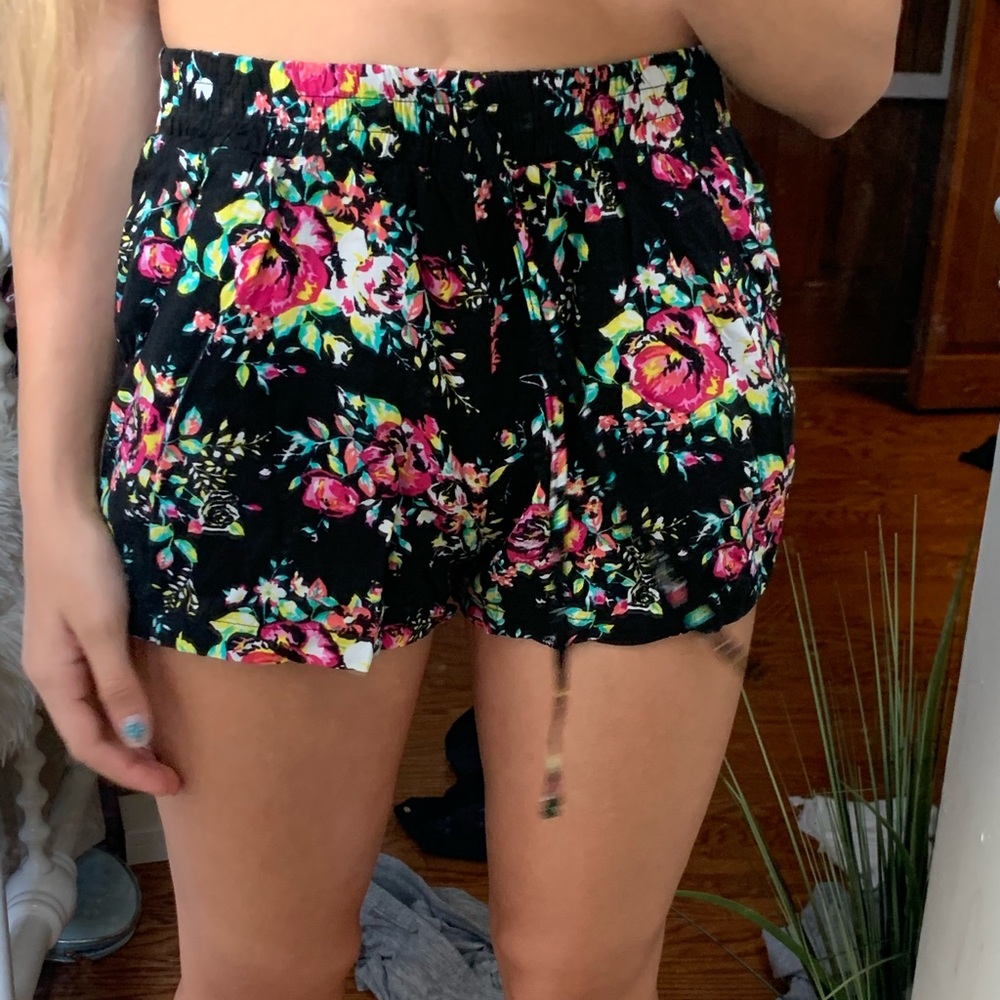 A pair of flown shorts